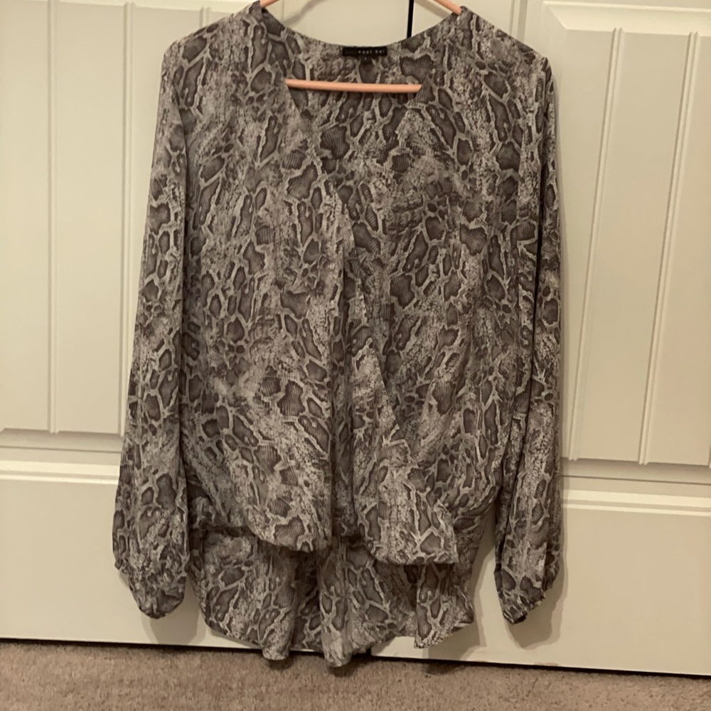 Hi low blouse